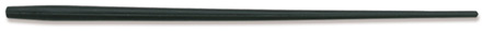АБС шестик(хлыстик) для зимней удочки - 225 мм, чёрный. ПИРС