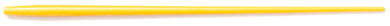 АБС шестик(хлыстик) для зимней удочки - 180 мм, желтый. ПИРС