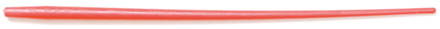 АБС шестик(хлыстик) для зимней удочки - 225 мм, красный. ПИРС